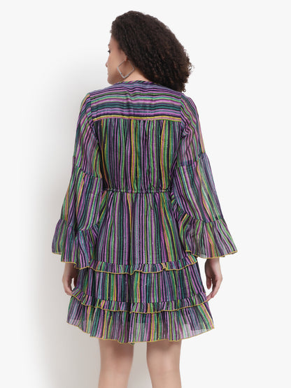 Vestido de marea tropical