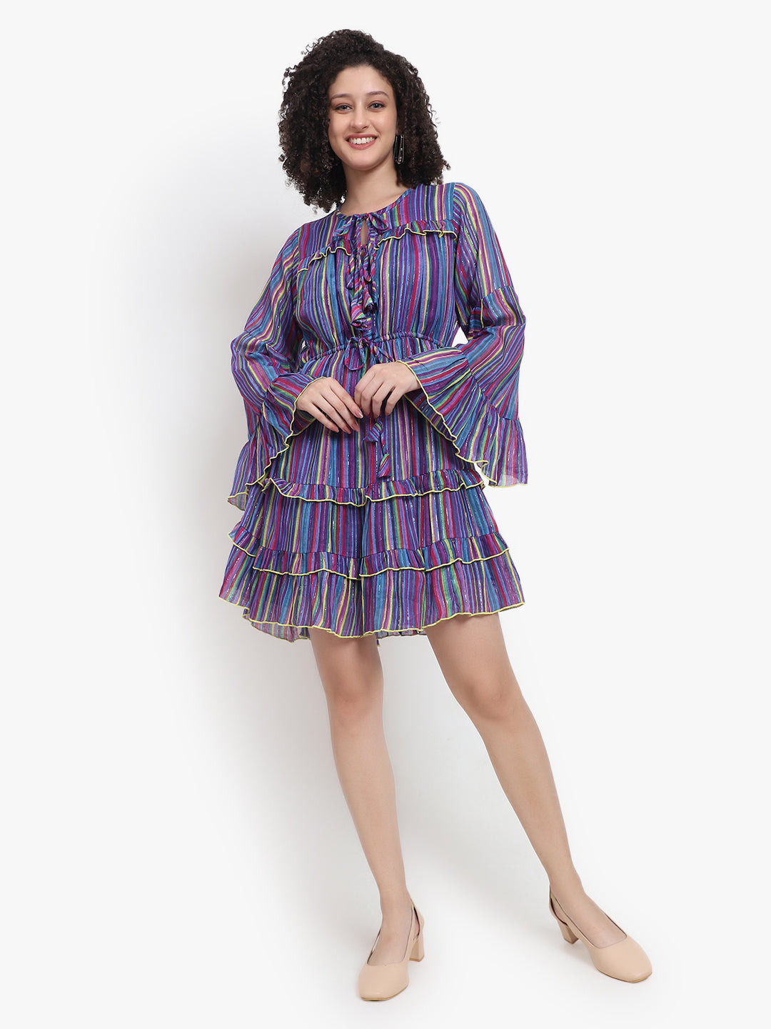 Vestido de marea tropical