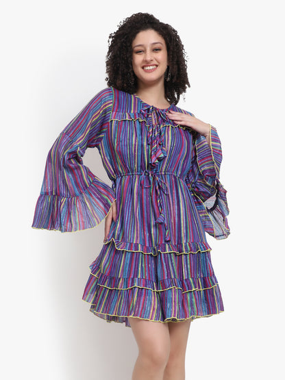 Vestido de marea tropical
