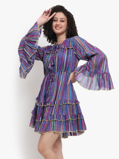 Vestido de marea tropical