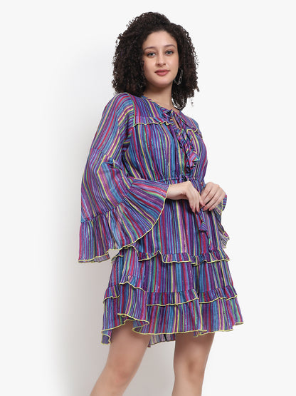 Vestido de marea tropical