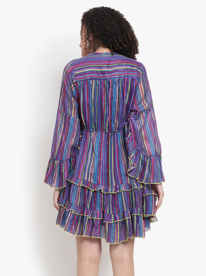 Vestido de marea tropical