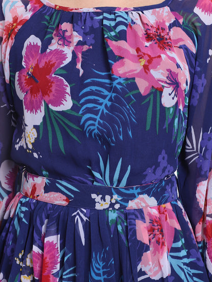 Vestido Palm Paradise