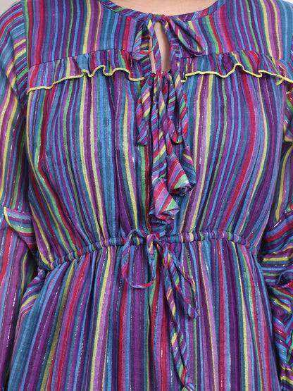 Vestido de marea tropical