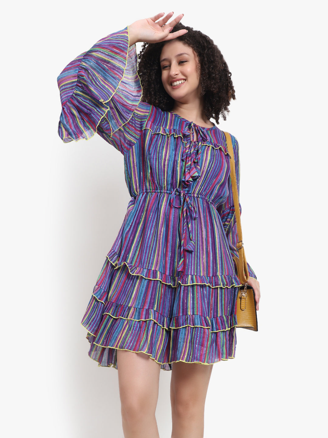 Vestido de marea tropical