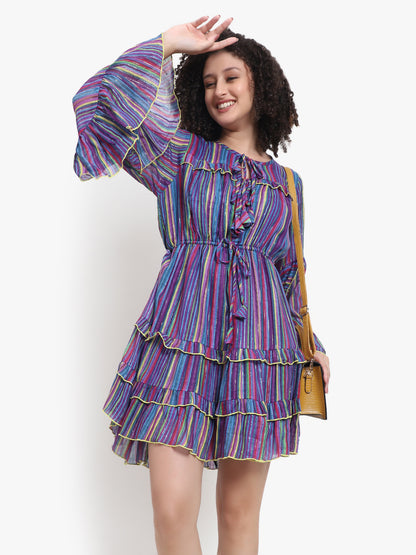 Vestido de marea tropical