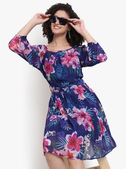 Vestido Palm Paradise