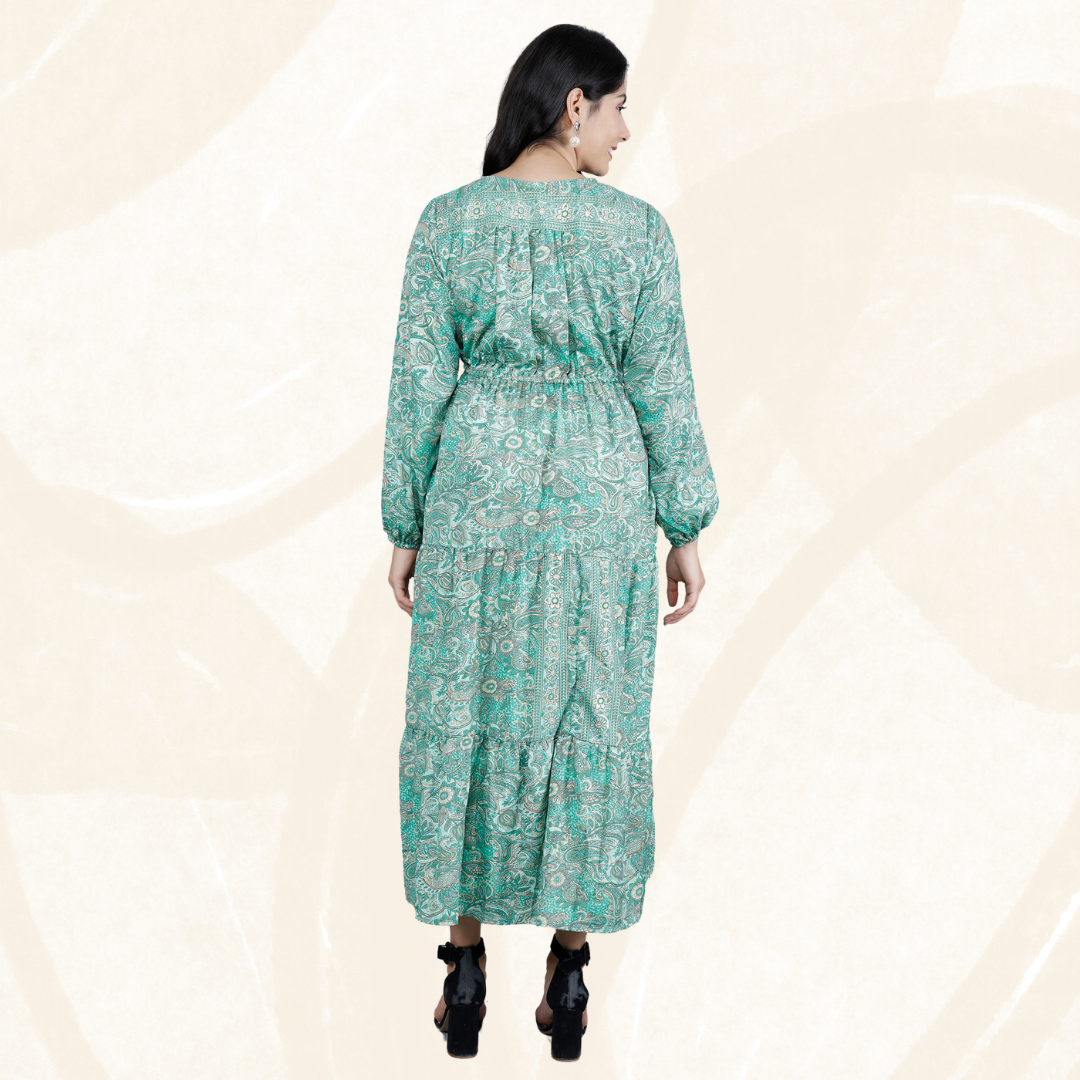 Regal Art Silk Long Dress 1001