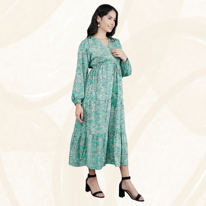 Regal Art Silk Long Dress 1001