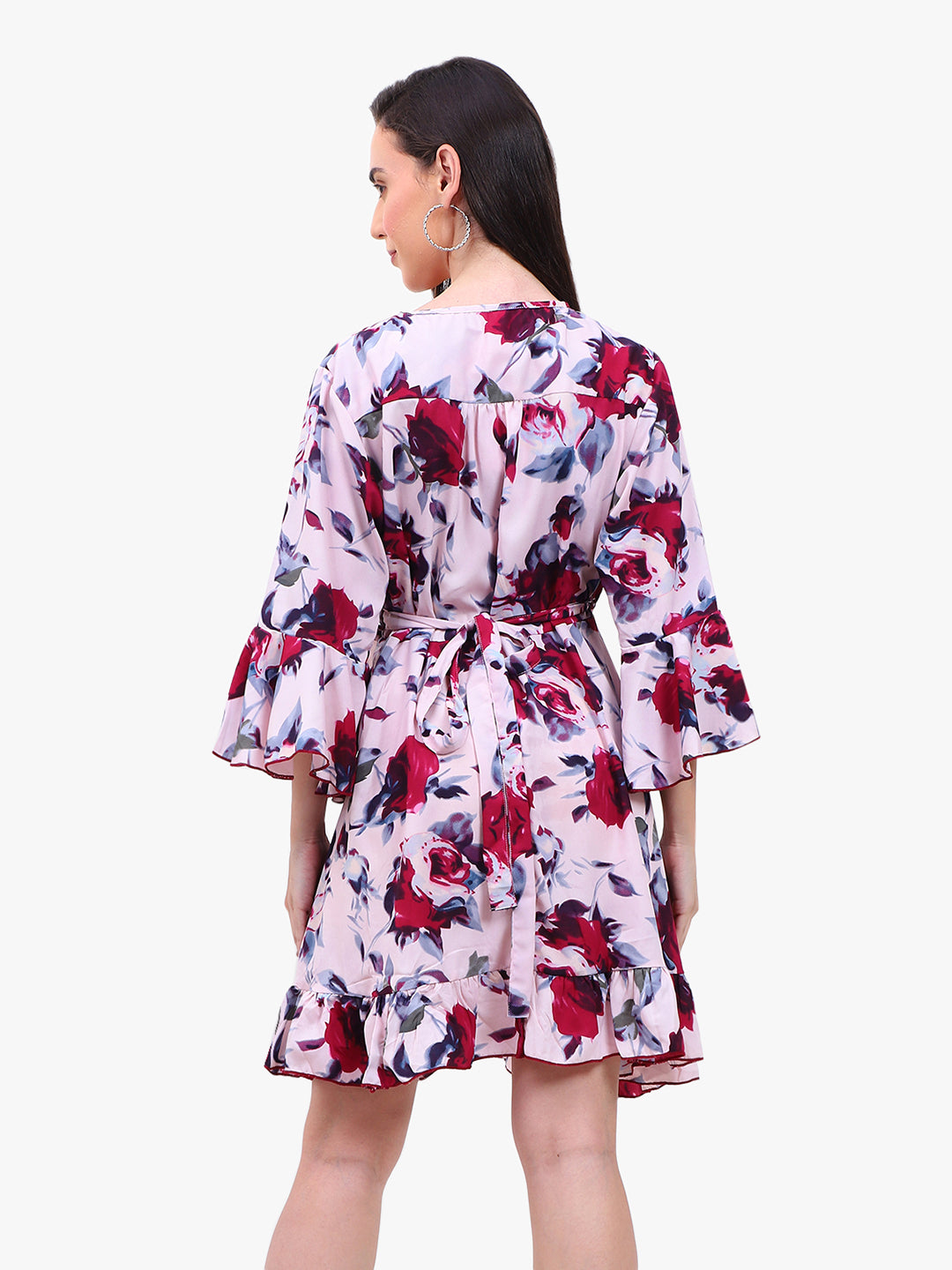 Floral Wrap Dress Manufacturer & Exporter | OEM White Label from Delhi - Olizzo